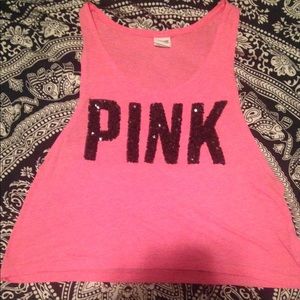 PINK Muscle Tee