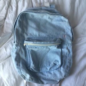 Light Wash Denim Backpack💓