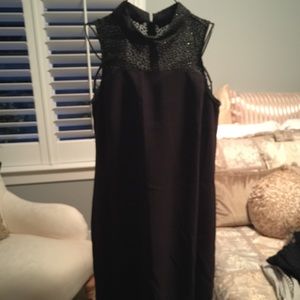 LOFT Black Sleeveless Dress