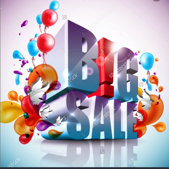 Big Sale! This weekend!