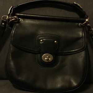 Coach Black Leather Legacy Handbag
