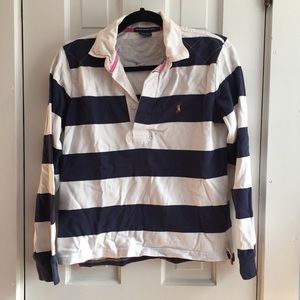 Ralph Lauren Striped Rugby Sweater