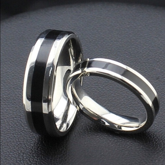 Titanium and Stainless Steel Rings💎