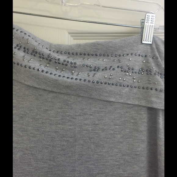 Grey maxi skirt - Picture 2 of 2