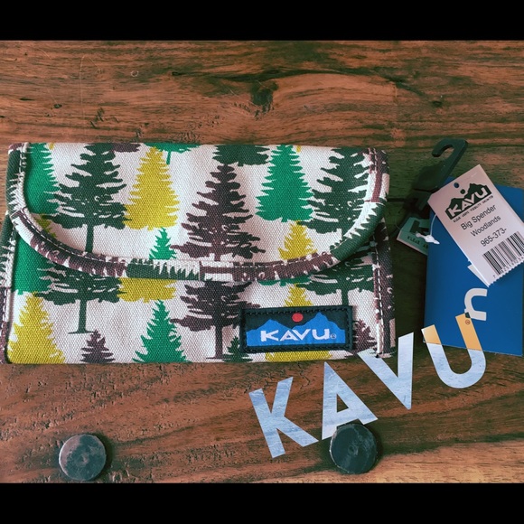 Kavu Big Spender Wallet With Trees