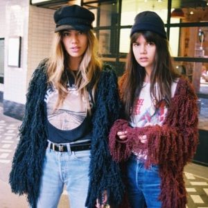 Lovers & Drifters shag jacket ONE SIZE