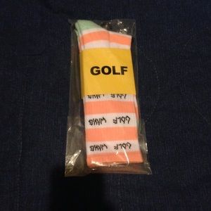Golf wang peach socks