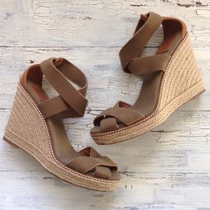 Tory Burch Adonis Espadille Wedge