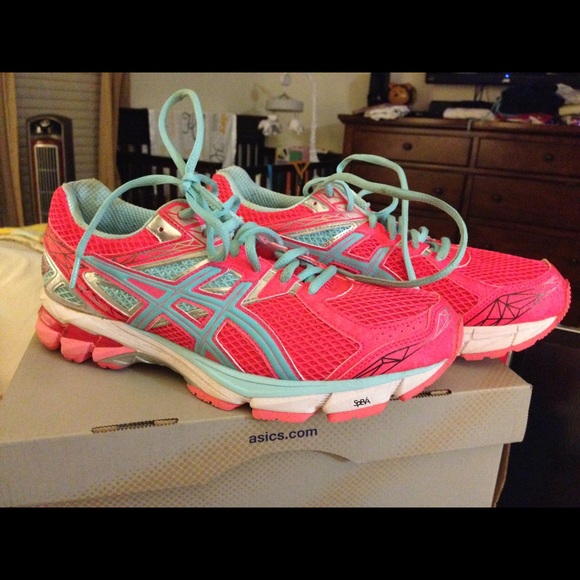 New! ASICS Women's GT-1000 Diva Pink/Ice Blue Sz10