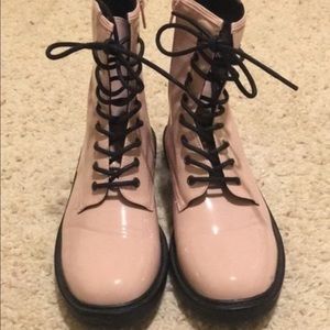 Pink Vera Wang boots