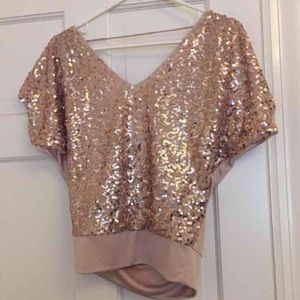 Brand new EXPRESS sequin blouse 💋💋