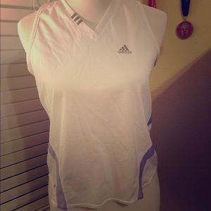 Adidas V-neck workout tank
