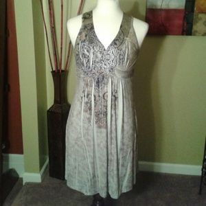 It's All About The Green V Neck Dress