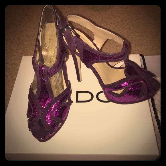 Purple Aldo heels