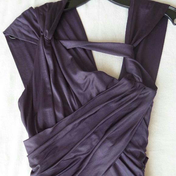 Bebe Silky Multiple Strap mini dress - Picture 3 of 4
