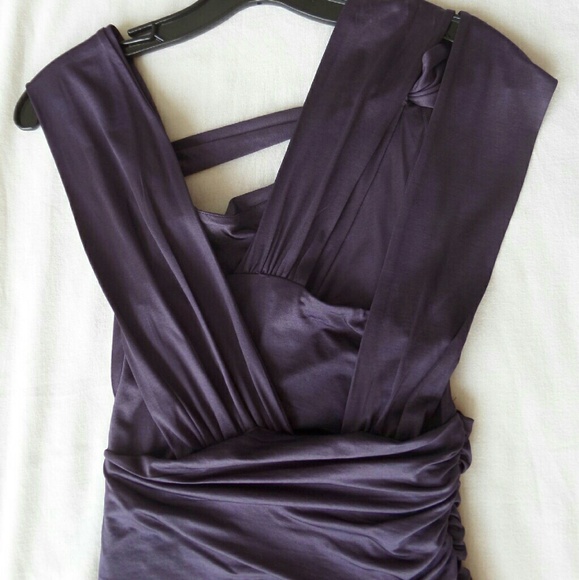 Bebe Silky Multiple Strap mini dress - Picture 4 of 4