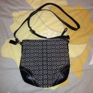 Vintage Coach cross body bag