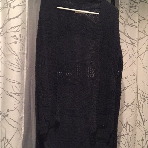 Navy blue cardigan