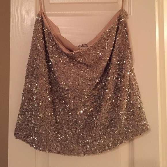 Haute Hippie sequence skirt