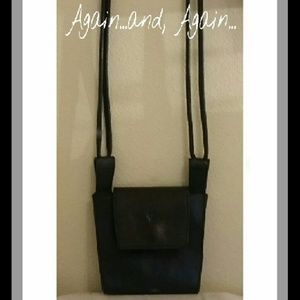 Frye, Black leather, shoulder bag- I added 4th pic