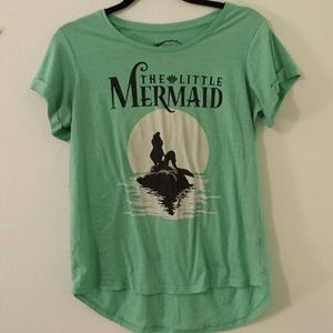 Little mermaid vintage wash highly teeshirt