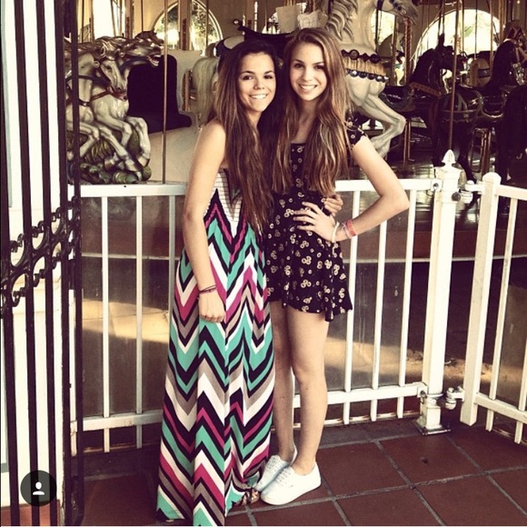 Chevron Francesca's dress xs