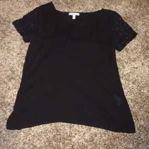 black shirt