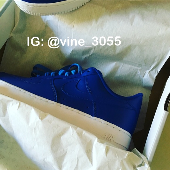 Nike Air Force one blue