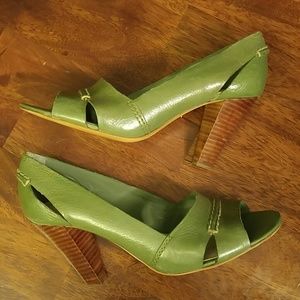 Nine West Leather Heels 6.5M