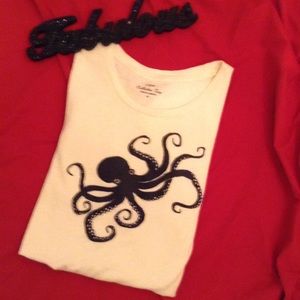 J.Crew Octopus Tee