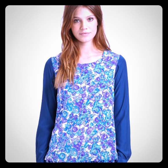 Price lowered! 🌟 Thakoon Addition Floral Top - Picture 1 of 4