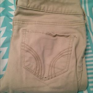 Khaki Hollister pants