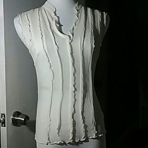 Banana Republic Cream Blouse