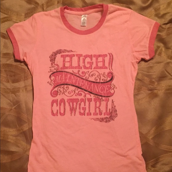 Pink t shirt sz S