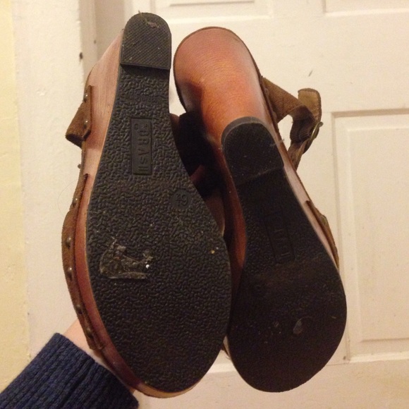 Brown Platform Wedges from Brash - Picture 4 of 4