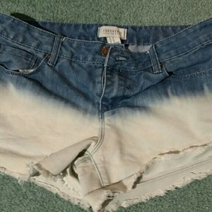 Forever 21 jean shorts