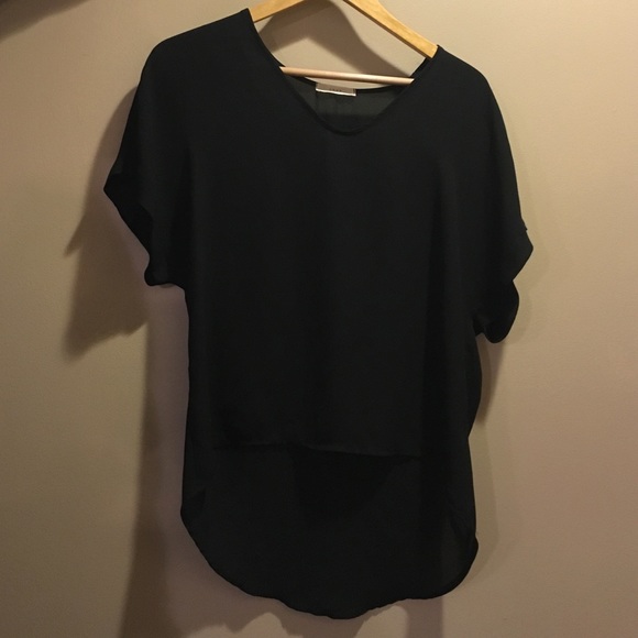 Lush Short Sleeve Woven Tee - Picture 1 of 3