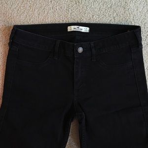 Black Hollister Skinny Jeans