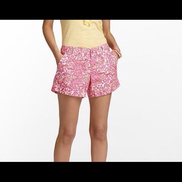 Lilly Pulitzer Sailors Valentine Callahan Shorts - Picture 6 of 15