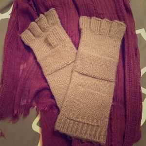 Nine West fingerless gloves