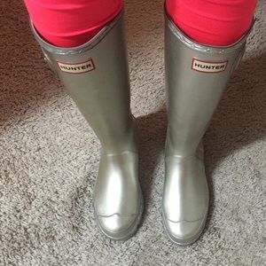 Silver Hunter Boots!!