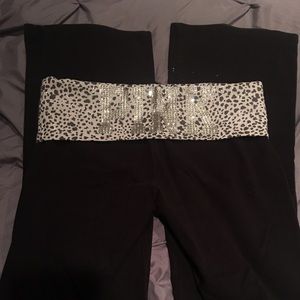 PINK Yoga Flare Pants!!