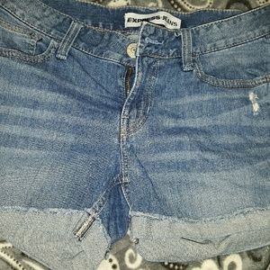 Express jeans shorts!