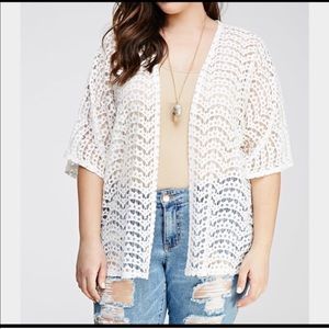Forever 21+ Lace Cover Up