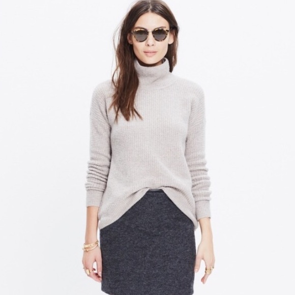 Iso of madewell wafflestitch turtleneck sweater xs