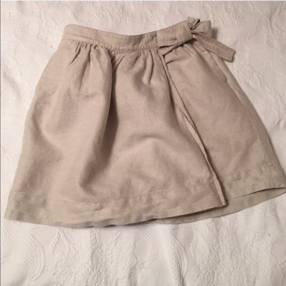 J crew linen skirt