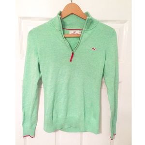 Mint Vineyard Zine 1/4 Zip