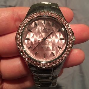 GUESS pink Watch