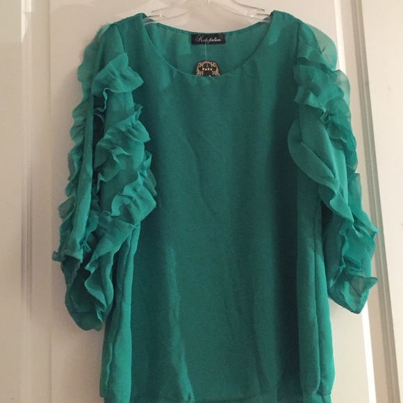 Ruffle blouse