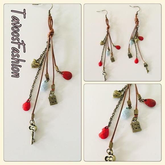 Lock, key, love Earrings